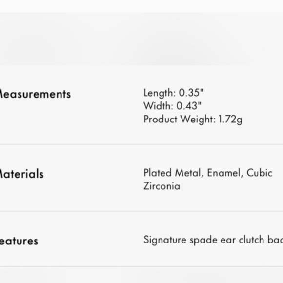 🔹️Kate Spade🔹️ Social Butterfly Mini Studs NWT - Picture 3 of 4